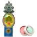Bath & Body Works Gem Pineapple Nightlight Wallflowers Fragrance Plug and a Strawberry Lip Balm.