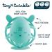 Tiny Twinkle Silicone Teether Toy - BPA-Free Baby Teething Care | Multi-Textured Sensory Toys with Suction Base | Food-Grade Silicone Teeter for Babies 0+ Months (Mint) - Buy Online on SooperMarket.com