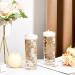 24 Pcs Rose Gold Artificial Pearl String for Vases & Centerpieces - Wedding & Christmas Party Decor - Buy Online on SooperMarket.com