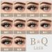 B&Q Eyelash Extension Kit B06 - 72Pcs Individual Lashes DIY Cluster Kit with Tweezers and Bond Remover | D-8-16 MIX B 06-Kit - Buy Online on SooperMarket.com
