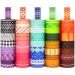 KOVANO 60 Rolls Washi Tape Set - Decorative Adhesive Masking Tape for Scrapbooking Supplies, DIY Crafts, Bullet Journals, Gift Wrapping, Party Decorations and Planners, Each Roll 5.4yd Total 328yd