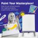 Artlicious 8x10 Blank White Canvas Boards - Pack of 12 | 100% Cotton Art Panels for Oil, Acrylic & Watercolor Paint - Buy Online on SooperMarket.com