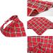 Buy Lionheart Glory Christmas Dog Neckerchief - Soft Cotton Adjustable Bib for Large Dogs - Packable Checkered Design - Buy Online on SooperMarket.com