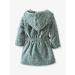 Shop Vertbaudet Baby Bathrobe BROC LIANDE 74 - Green Printed - Soft & Stylish for Baby - International Shipping Available - Buy Online on SooperMarket.com