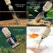 Bedee 6-in-1 Aquarium Gravel Cleaner & Siphon Filter Set - Adjustable Flow Control, DC 12V 18W - Beige - Buy Online on SooperMarket.com