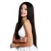 WIG ME UP K9293L-2 Long Straight Black-Brown Ladies Wig | Stylish Middle Parting Wig for All Occasions - Buy Online on SooperMarket.com