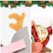 Glitter Christmas Hair Clip Cute Christmas Hair Clips Fashion Christmas Bows Clip Christmas Barrettes Christmas Hair Accessories for Women Christmas Party Supplies - Buy Online on SooperMarket.com
