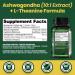 KASHA Nutrition Ashwagandha 3000 mg and L-theanine 100 mg Per Capsule | High Potency 10:1 Extract Expert Formulated | Resistance to Stress Promote Relaxation Energy Memory Enhancement Sleep Aid & Rejuvenative Tonic | Proudly Canadian | No Additives (60 Co - Buy Online on SooperMarket.com