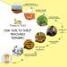 Organic Veda Turmeric Powder - 100% Pure USDA Certified Ultra-Fine Root Powder with Natural Curcumin - Premium Harvest from India - Ideal for Cooking, Milk, Smoothies (16 oz) - Buy Online on SooperMarket.com
