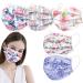 50 Pcs Happy Mother's Day Flower Disposable Masks for Adults 3-Ply Nonwoven Breathable & Comfortable Gifts for Women Mom (Multicolored, ONE Size) Multicolored 50 Count (Pack of 1)