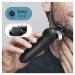 Braun Series 7 7075cc Electric Razor for Men - Waterproof Foil Shaver, Wet & Dry Shave with Beard Trimmer, Rechargeable - Includes Clean & Charge SmartCare Center and Leather Travel Case - Black - Buy Online on SooperMarket.com