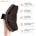 Animalon Careeflex Kard tsche | Ergonomic & Flexible Horse Brush with Velcro Fastener | Essential Cleaning Tool for Horse Care Accessories - Buy Online on SooperMarket.com