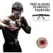 PROIRON Boxing Reflex Ball Set with Safety Glasses - Hand Eye Coordination Training Equipment for Adults and Kids - Includes 4 Balls and 2 Headbands - Ideal Boxing MMA Gift for Teenage Boys - Buy Online on SooperMarket.com