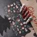 JMEOWIO 3D Embossed Christmas Glitter Nail Art Stickers Decals Self-Adhesive 5D Snowflake Xmas Winter Holiday Santa Cute Nail Supplies Nail Art Design Decoration Accessories 4 Sheets - Buy Online on SooperMarket.com