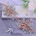 Azaleas Silver Wedding Hair Comb | Bridal Rhinestone Headband & Crystal Hair Accessories for Bridesmaids - Buy Online on SooperMarket.com