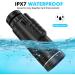 JiaSifu 40x60 Monocular Telescope with Smartphone Adapter - BAK4 Prism, FMC Lens, Low Light Vision - Ideal for Wildlife, Hunting, Camping - Black - Buy Online on SooperMarket.com