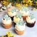 Blumomon 30-Piece 3D Butterfly Cake Topper Decorations - Green & Gold Border Mixed Sizes for Weddings Baby Showers & Birthdays - Perfect Cupcake Picks - Buy Online on SooperMarket.com