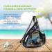 Medium Clear Sling Bag - Transparent Crossbody Backpack for Concerts, Festivals, and Events | Stadium Approved Purse and Fanny Pack Alternative | Ideal for Travel and Outdoor Activities - Buy Online on SooperMarket.com