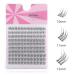 Natural Lash Clusters - 120pcs Wispy Eyelash Extensions (10-12mm) | Thick C Curl DIY False Eyelashes for Beginners | Thin Band Individual Lashes - Buy Online on SooperMarket.com