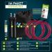 Professional Jump Rope with Workout Guide & Replacement Cable - Speed Rope for All Ages | Adjustable Steel Cables & Anti-Slip Handles - Buy Online on SooperMarket.com