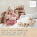 Unisex Baby Gift Set - Gender Neutral Newborn Hamper for Baby Shower - Winter Collection in Beige - Buy Online on SooperMarket.com