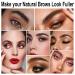 MIELIKKI Eyebrow Lamination Kit | DIY Brow Lift Styling Kit for Fuller Thicker Brows | Lasts 6 Weeks | Easy Home & Salon Use | Includes Brow Brush & Film - Buy Online on SooperMarket.com