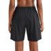 SANTINY Women's Quick Dry Hiking Cargo Shorts - Black, X-Large - Buy Online on SooperMarket.com