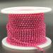 Towenm 1 Roll 10 Yards Rhinestone Chain  2mm Crystal Rhinestones Close Chain Roll  Sew on Crystal Rhinstone Chain Trim  Crystal Claw Cup Chain (Rose  SS6 / 2mm) Rose SS6 / 2mm