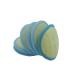 (6 Pack) Exfoliating Loofah Facial Cleaning Pad in Pure Natural and Organic Luffa Loofa and Soft Bamboo Terry Material with Hook and Elastic Hand Strap-Scrubber Brush