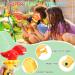 Canvalite Dinosaur Bath Bombs for Kids | 12 Colorful Organic Dino Eggs with Surprise & Water Pistol | Perfect Birthday & Christmas Gift - Buy Online on SooperMarket.com