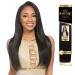 Sensationnel Empire Yaki weave hair - virgin Human hair extensions Yaki texture hair for weaving and sew in styles - Straight Yaki 1 pack (10 inch  1B) 10 Inch 1B