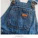 KidsCool Space Girls' Big Ripped Denim Shortalls 6-7 Years Blue-2034 - Buy Online on SooperMarket.com