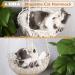 AXIBA Macrame Cat Hammock with Cushion - Hanging Cat Bed for Indoor Cats - Buy Online on SooperMarket.com