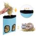 Rabbit Hay Feeder Bag Guinea Pig Hay Feeder Storage Racks 600d Oxford Cloth Fabric Hanging Feeding Hay for Hamsters Bunny Small Animals (Blue) - Buy Online on SooperMarket.com