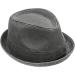 Men's Casual Vintage Washed Cotton Fedora Hat Black - Large-X-Large - Buy Online on SooperMarket.com