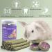 Erkoon 24-Piece Rabbit & Small Pet Toys Set | Dental Care Timothy Hay Sticks Carrots & Rose Grass Cake - Ideal for Rabbits Guinea Pigs Hamsters & Chinchillas - Buy Online on SooperMarket.com