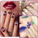 Noverlife 26PCS 3D Alloy Butterfly Nail Charms with Crystal Diamonds - Gold & Silver - Buy Online on SooperMarket.com