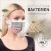 50 Disposable Face Masks Made in Germany | Type IIR & CE Certified | Breathable Triple Layer | Elastic Earloops | Dusty Pink | Adults | 99.78% Filtration - Buy Online on SooperMarket.com