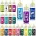 Food coloring - 20 colors Liquid food colors for cakes baking cookies macaron - sugar -free concentrated color food coloring for tortendeco drinks Easter egg DIY slime - 6ml 6 ml each (20 pack)