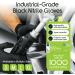 Inspire Black Nitrile Gloves - Original Quality Disposable Latex-Free Thick Medical & Cooking Gloves - Large Size | Best International Shipping - Buy Online on SooperMarket.com