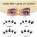 D Curl 120 Clusters Wide Stem Cluster Lashes 10-16mm Length - DIY Eyelash Extensions for Soft Fluffy Look - 10mm-16mm Mix - Buy Online on SooperMarket.com