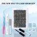 300 Pcs DIY Lash Extension Cluster Lashes - Dramatic Volume, C-18mm 50D - Buy Online on SooperMarket.com