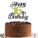 Sumerk 16 cake attachments for the 16th birthday cake attachments birthday party decoration accessories gold and black 1 pack of cake lid on his 16th birthday