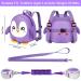 Accmor Toddler Harness Backpack Leash - Cute Penguin Kid Backpack with Anti Lost Wrist Link - Purple - Buy Online on SooperMarket.com