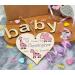 Personalized Plum Penguin Wooden Hanging Heart Plaque - Be Brave, Dream Big, Be Yourself | Pink Safari Animals Nursery Wall Decoration - New Baby Gift - Buy Online on SooperMarket.com