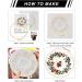Lukinbox Embroidery Starter Kit for Beginners - 3 Cross Stitch Sets with Cute Bees and Flowers Patterns, Hoop, Threads, Needles & Instructions - Buy Online on SooperMarket.com