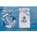 Luxury Ocean Themed Dolphins Fingertip Towels - 6-Piece Set 12x20 Inches - Buy Online on SooperMarket.com