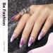 Modelones Holographic Glitter Cat Eye Gel Nail Polish Kit - 6 Color Set with Magnet, Rainbow Pastel Soak Off Led Gel - Nail Art Manicure Salon DIY - Buy Online on SooperMarket.com