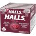 HALLS No Sugar Added Black Cherry Cough Drops Throat Lozenges Sore Throat Relief Mentho-Lyptus 9 Lozenges Cough Drops Black Cherry Singles (Full Tray) - Buy Online on SooperMarket.com
