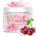 Tasting powder cherry 1x 200g flavor powder cherry lady premium flavor powder vegan gluten -free and diabetics with only 7 kcal per portion
